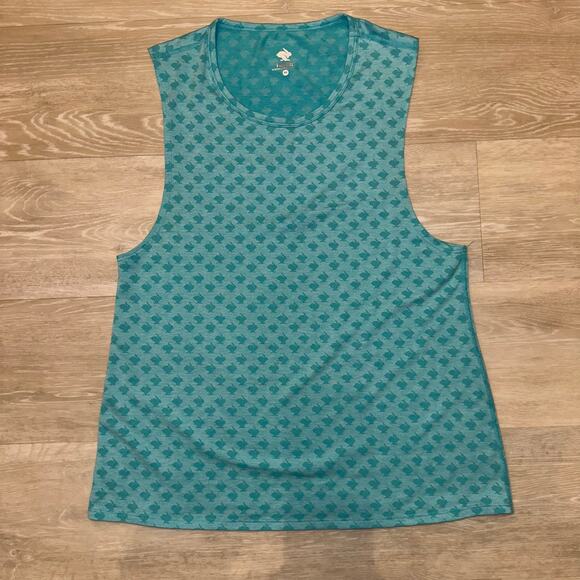 Rabbit Athletic Tank With Allover Rabbit Pattern Women's Size - Picture 1 of 7